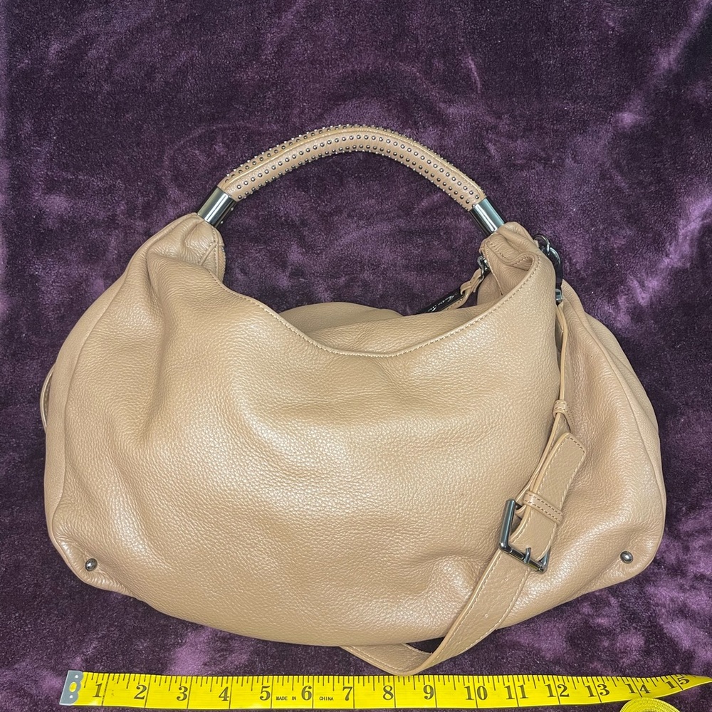 Kenneth Cole leather hobo bag.